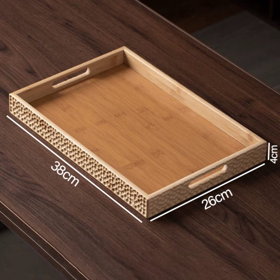 Wooden Tray Set 3 Pcs